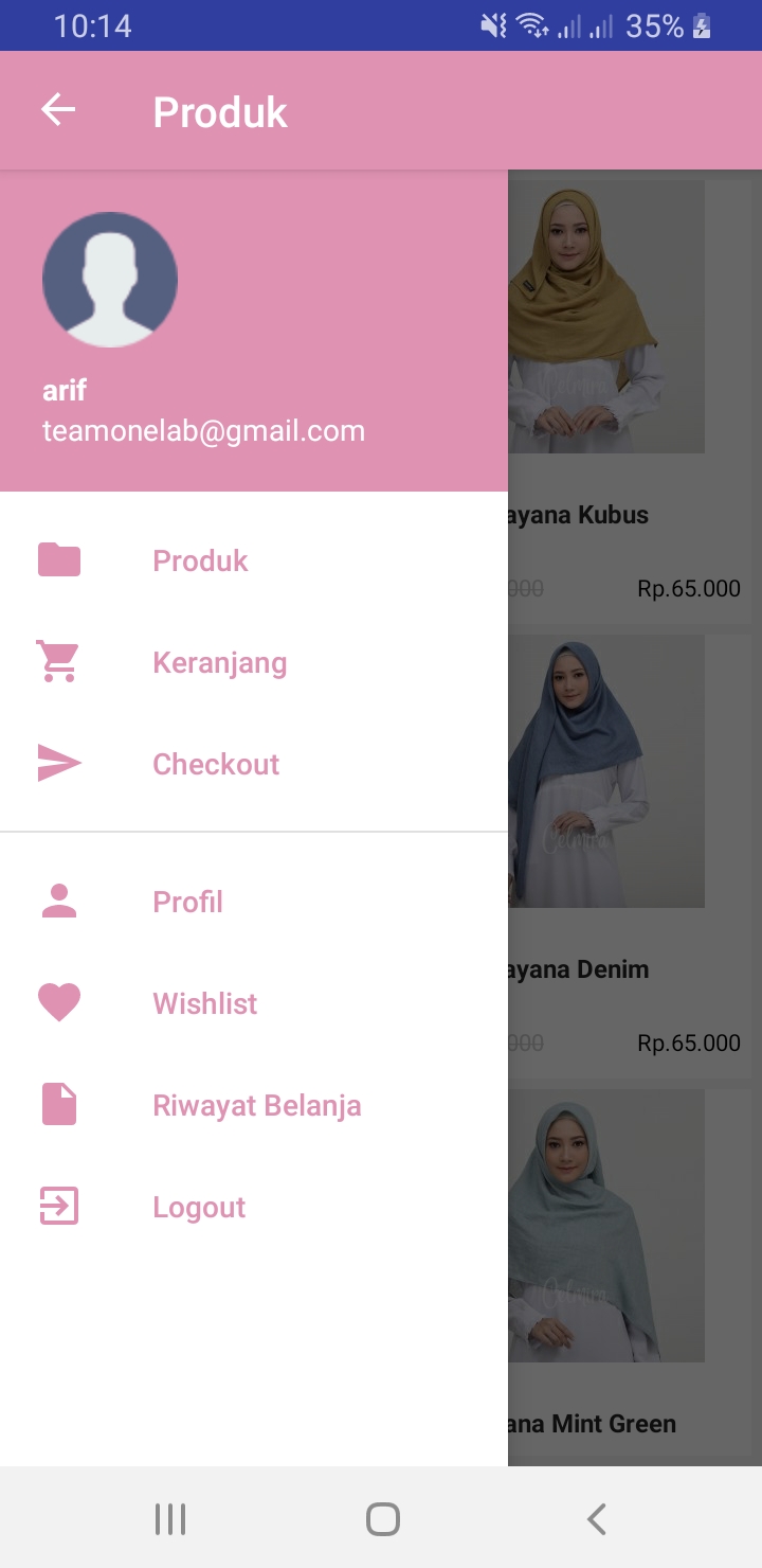 Aplikasi Toko Online